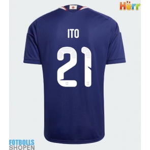 Billiga Japan Hiroki Ito #21 Hemmatröja VM 2026 Kortärmad